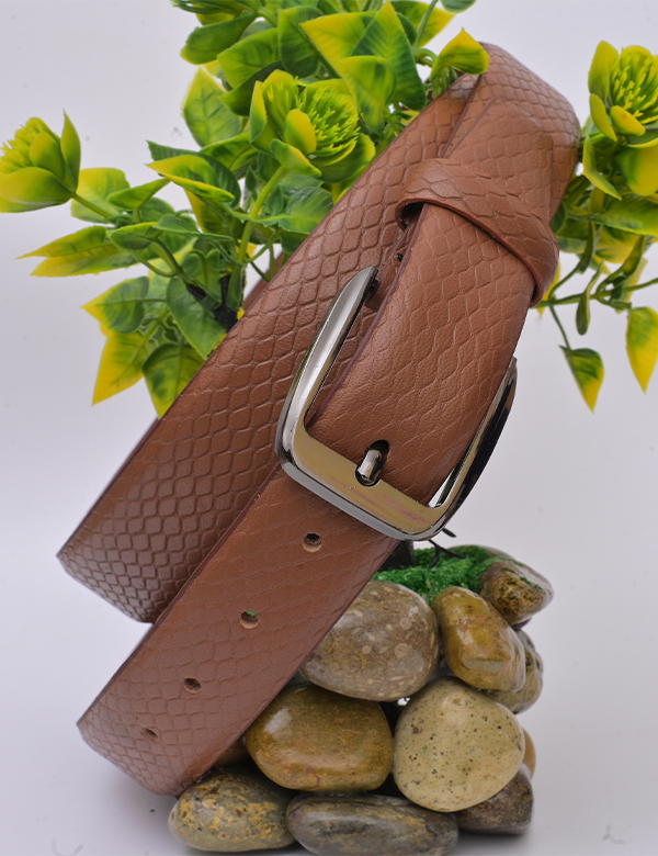 Men's Brown Leather Belt – EenaCrafts